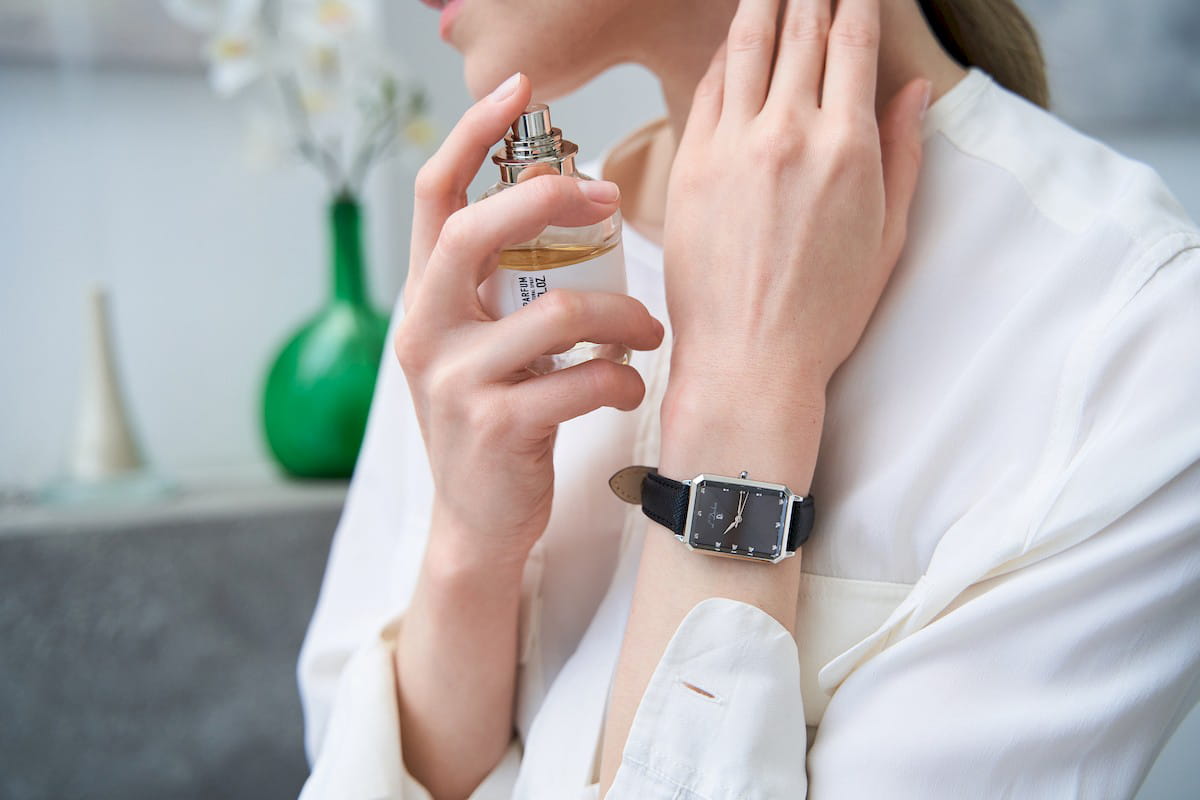 L'Duchen L'Duchen Pyramide D 591.11.31,  швейцария женские часы на браслете кожаный боковой вид